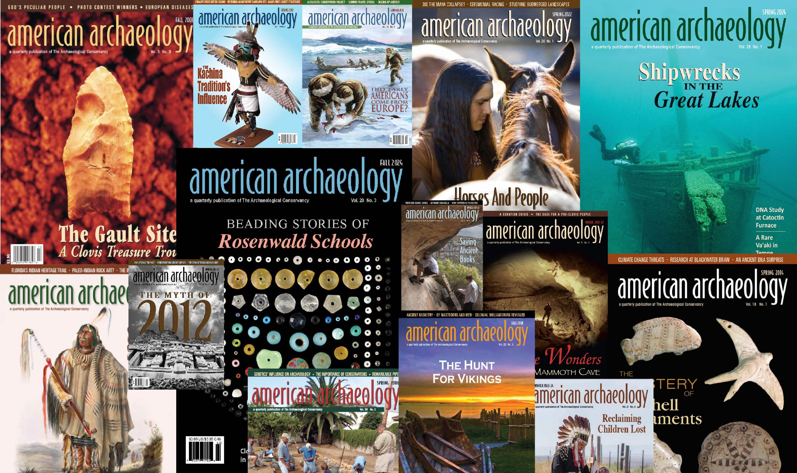 American Archaeology Collage