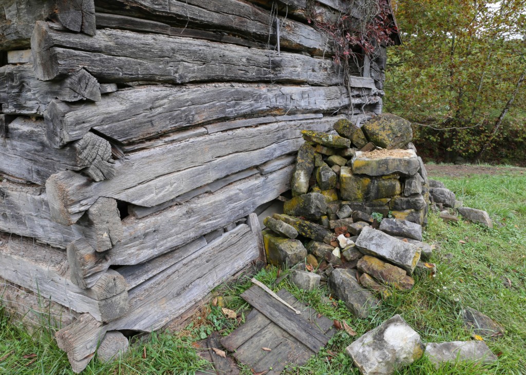 17 Lewis Cabin Closeup 1
